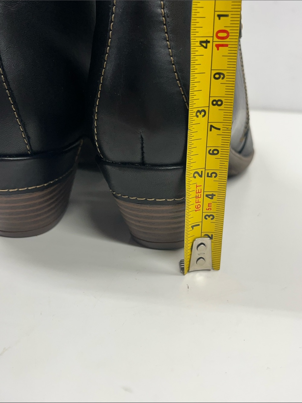 NWT Pikolinos Rotterdam Ankle Boots in Black Leather Women's Size 40 - Picture 6 of 10